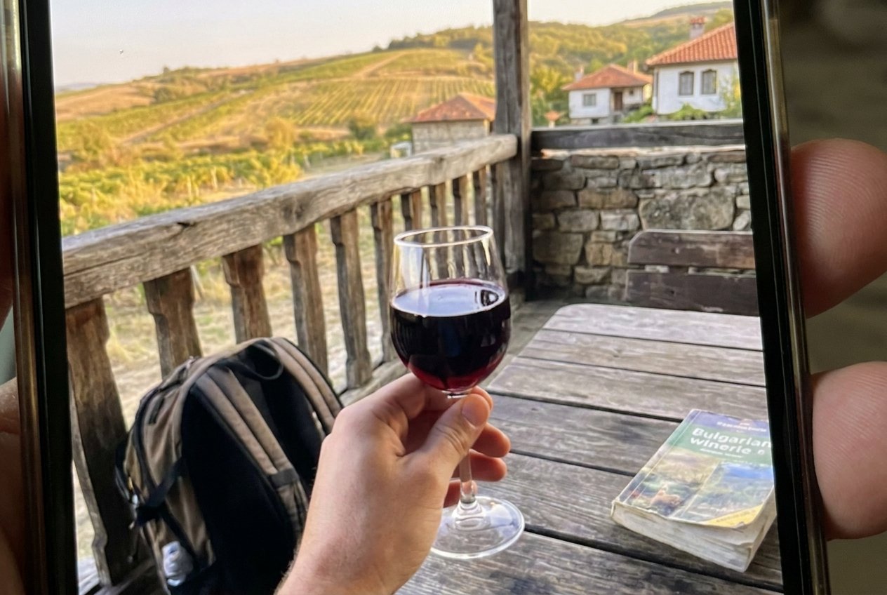 Bulgarian wine country near Melnik
