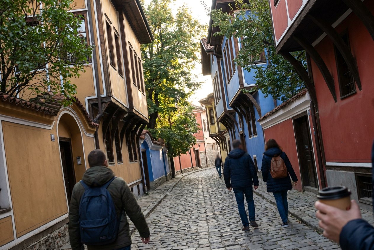 Plovdiv Old Town, Bulgaria