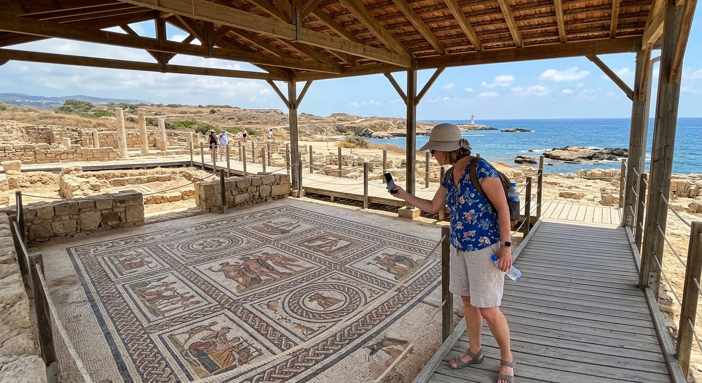Paphos Archaeological Park mosaics