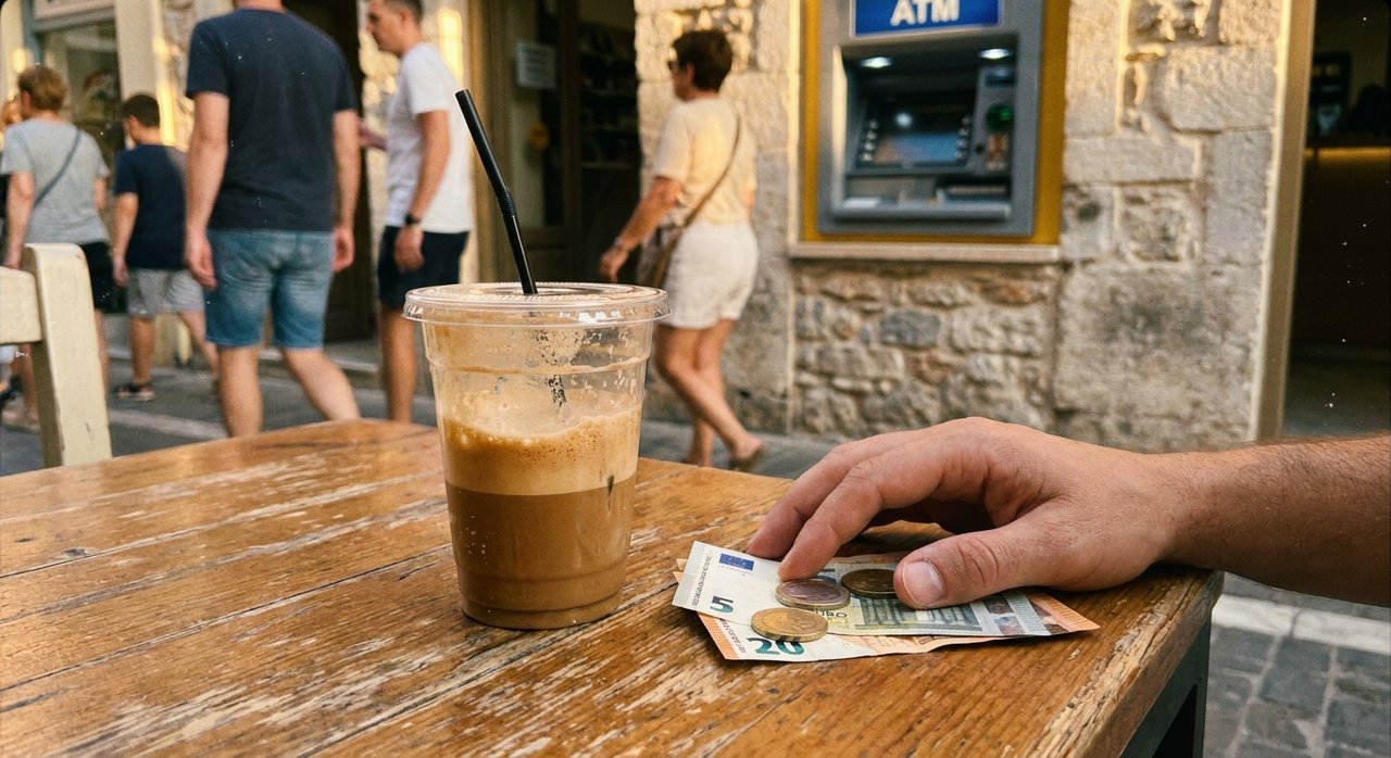 Euro currency used in Greece