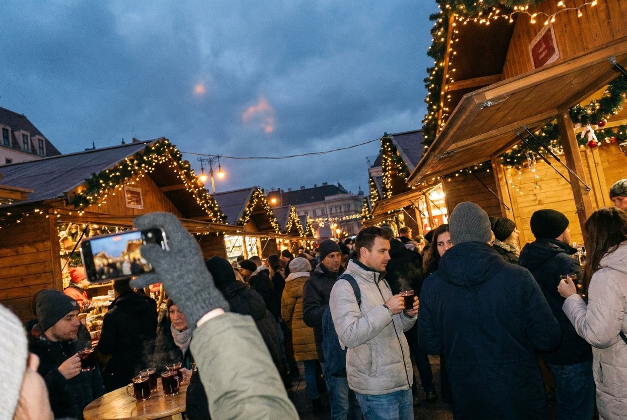 Budapest Christmas market