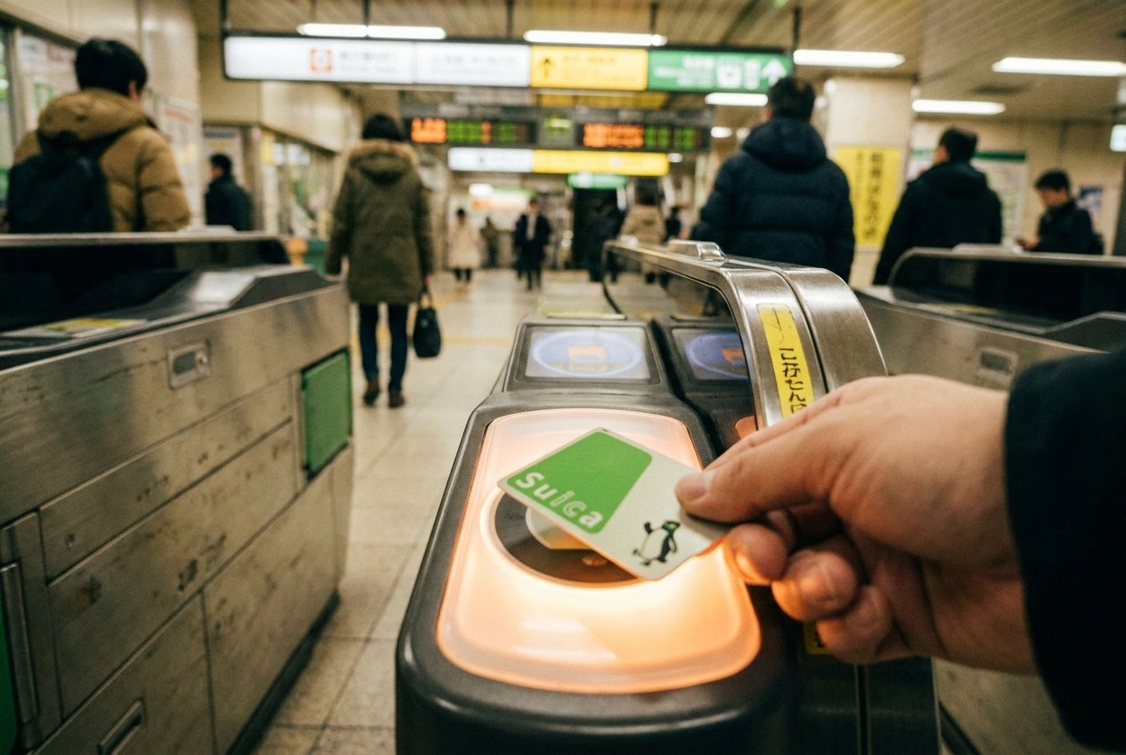 IC card for Japanese public transport