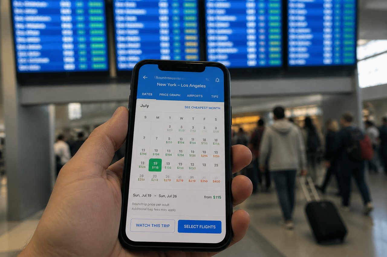 Flight price trends to Spain by month