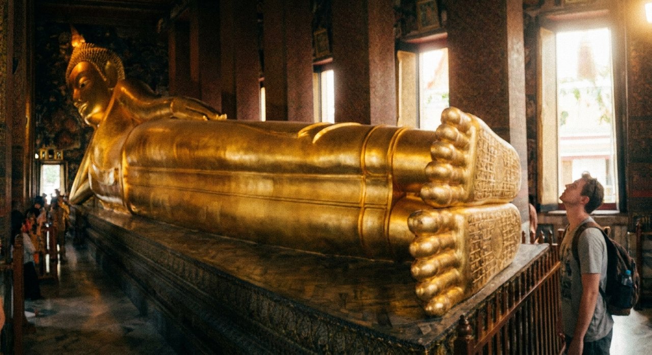 Wat Pho temple in Bangkok