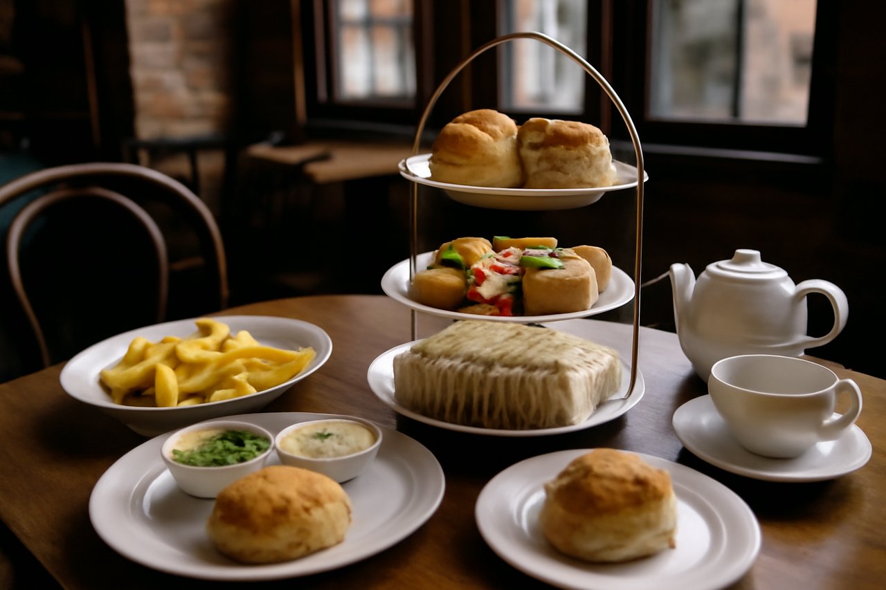 Afternoon tea in the UK