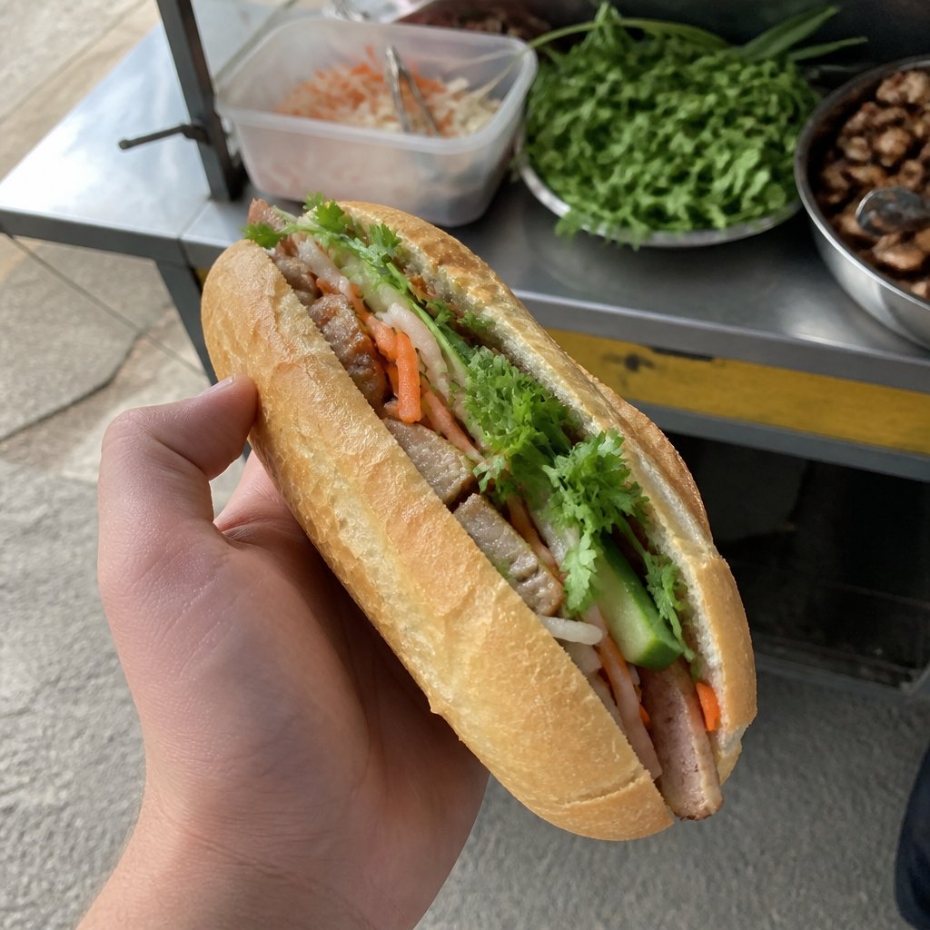 Banh mi sandwich